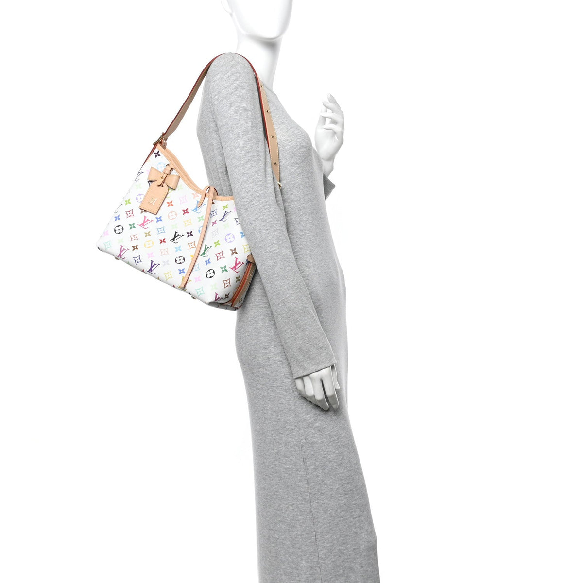 LV X TM Monogram Multicolor CarryAll PM White