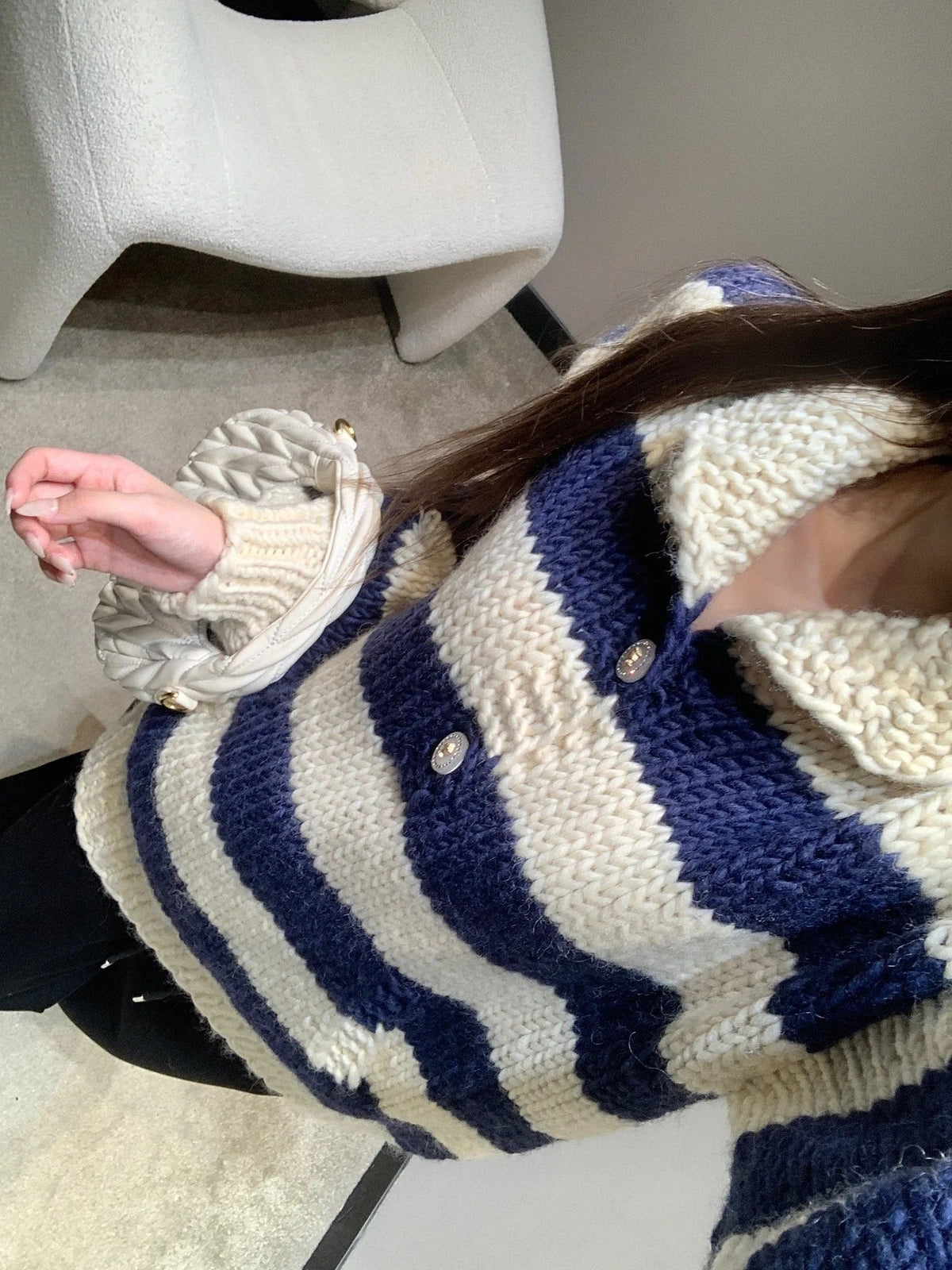 CHANEL 25S KNITTED SWEATER 500