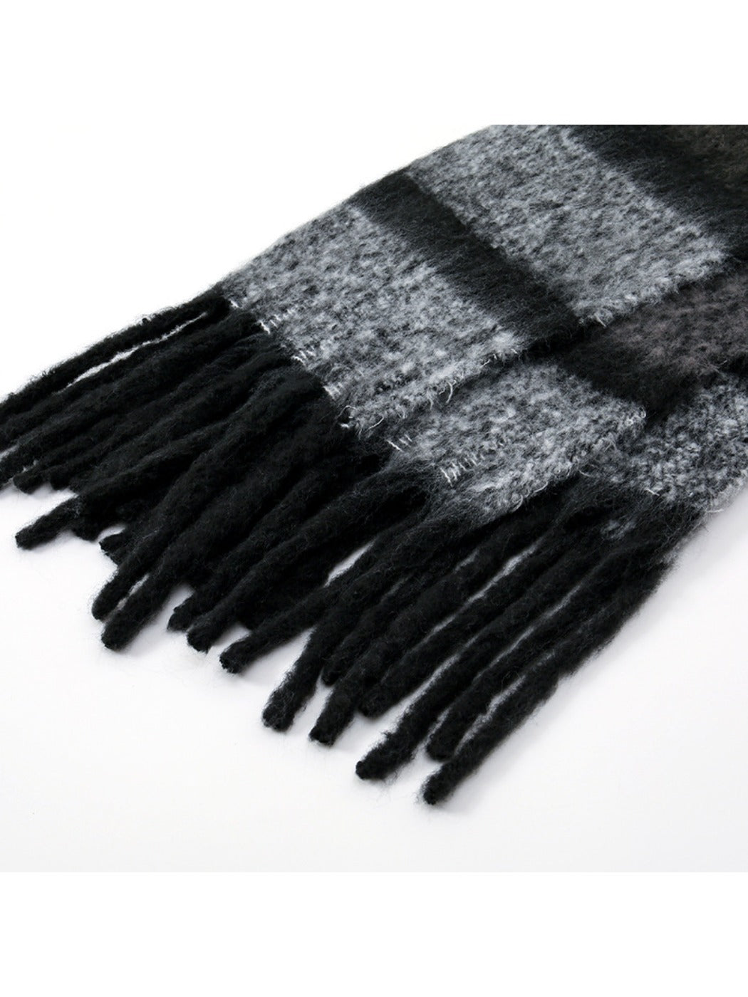 Sscarvii - Maillard Winter Tassel Scarf