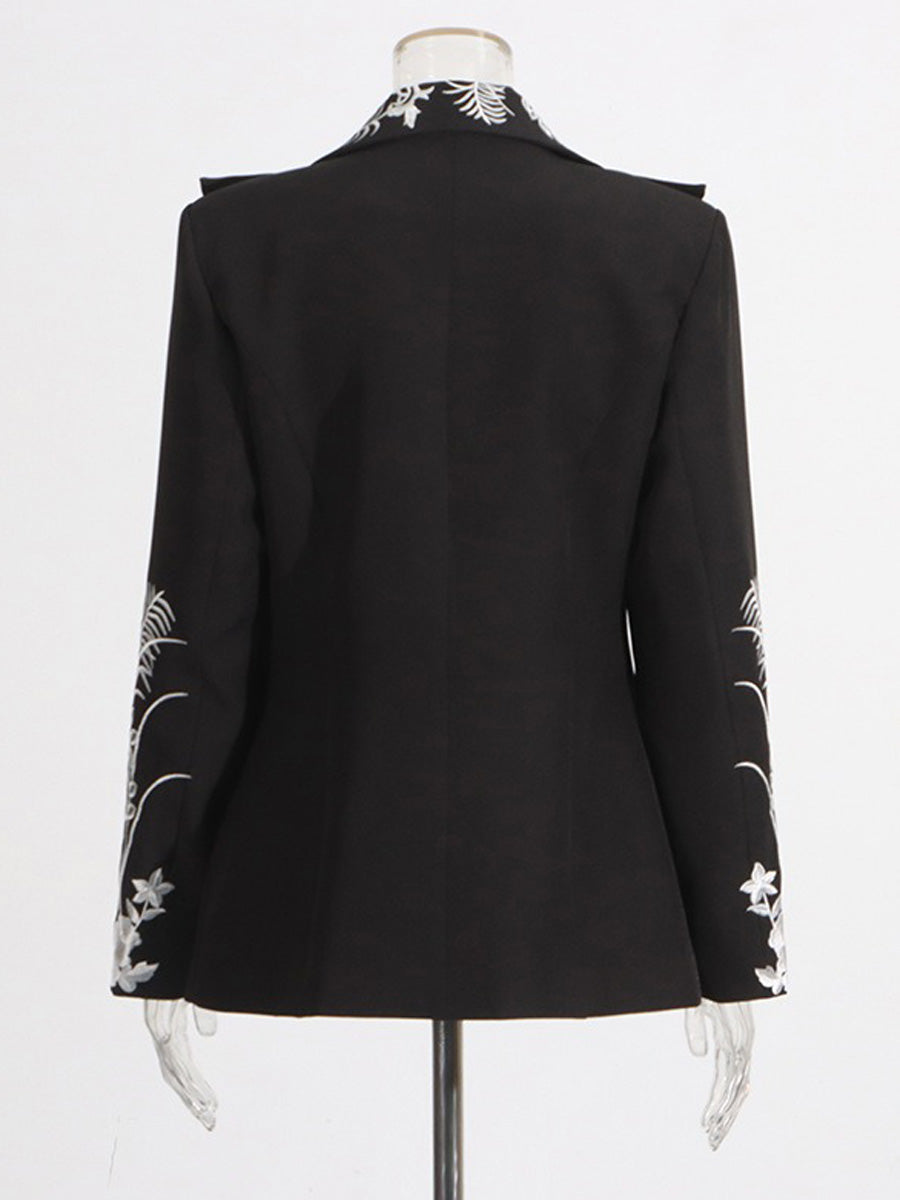 Rosamund Vintage Embroidered Blazer