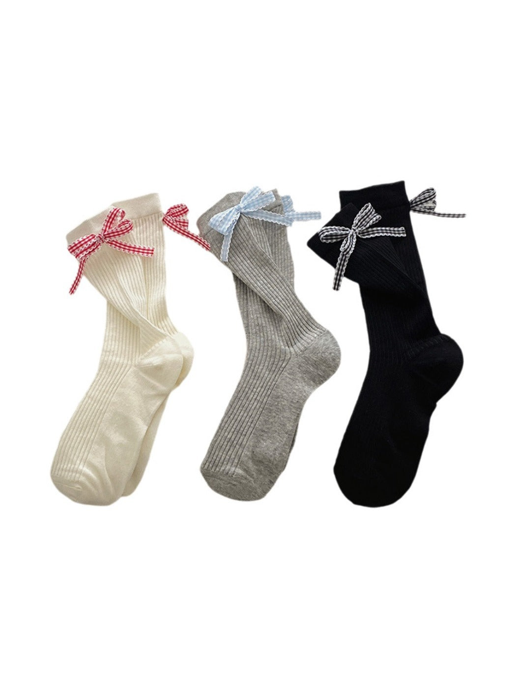 Rufia - Ballet Check Summer Socks - Classic &amp; Airy