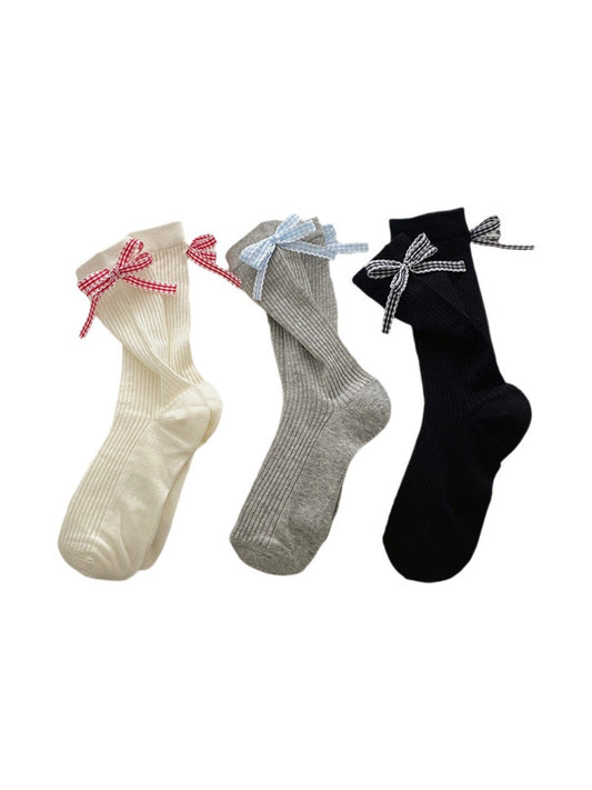 Rufia - Ballet Check Summer Socks - Classic &amp; Airy