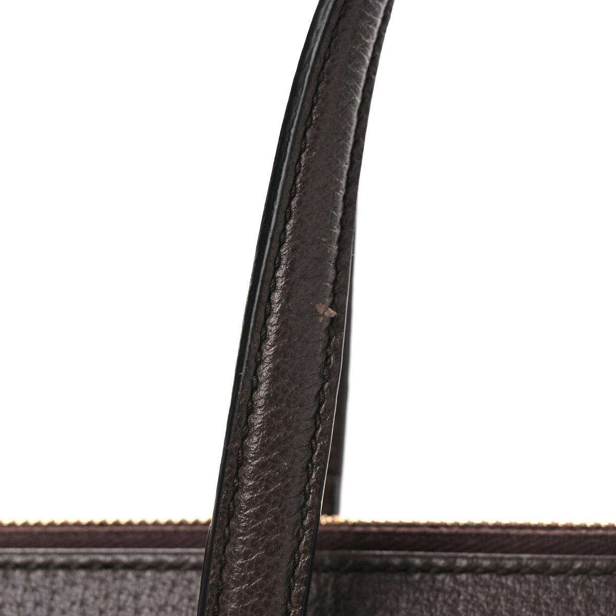 GG Supreme Monogram Web Medium Ophidia Tote Bag Brown