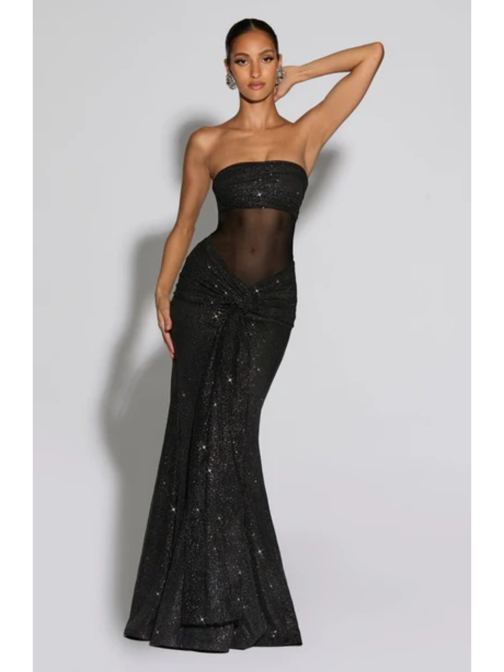 Anika Maxi Dress In Black