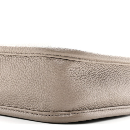 Vitello Daino Soft Mini Hobo Messenger Bag Argilla
