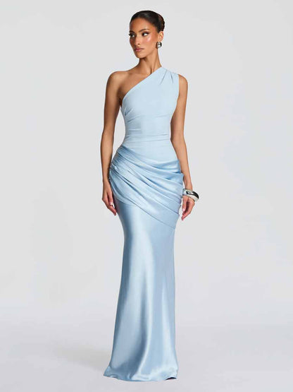 Xanthe One-Shoulder Maxi Dress