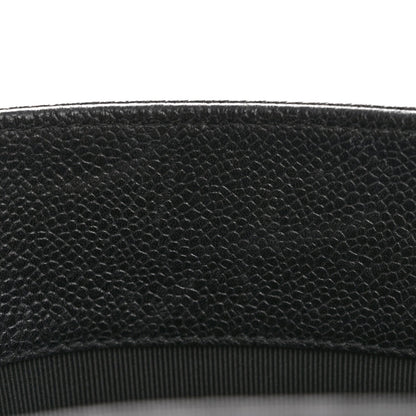 Caviar Shoulder Bag Black