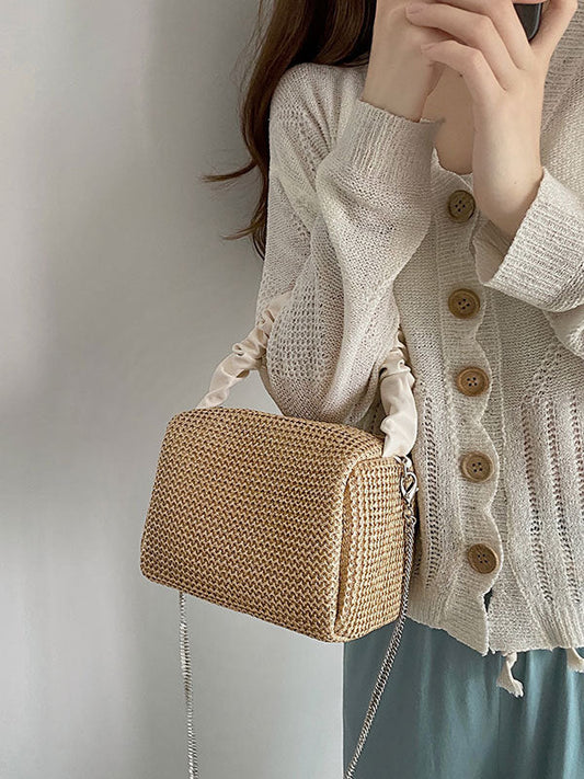 Vintage Weave Handbag Bags Accessories
