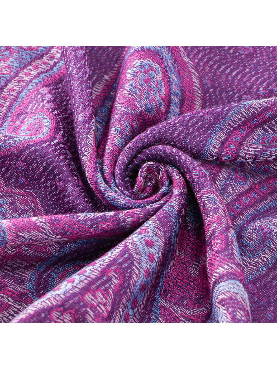 Sscarvii - Bohemian Paisley Tassel Scarf