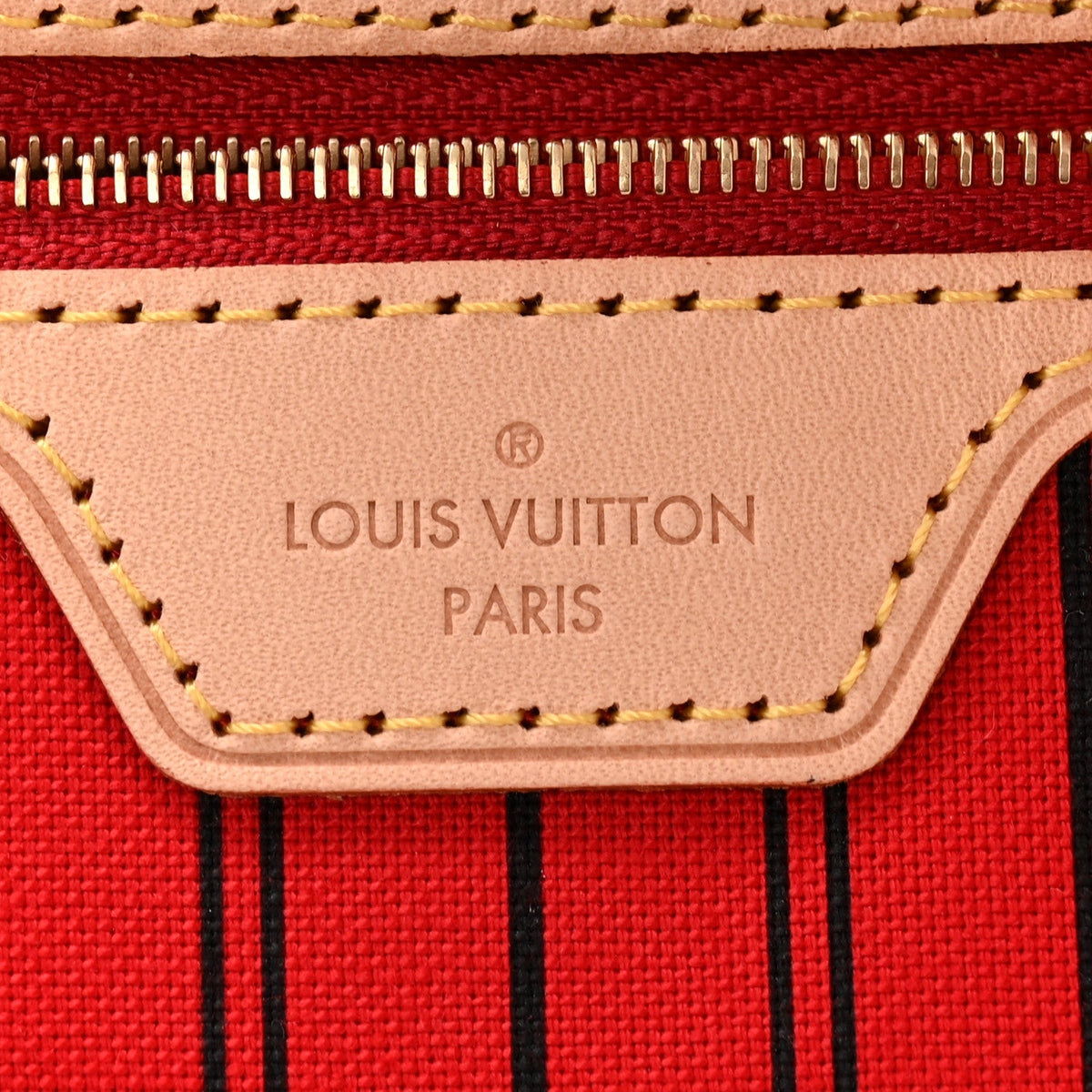 Monogram Neo Neverfull MM Cherry