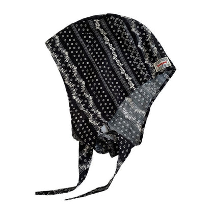 Haila - Fashion Print Hat-shaped Headscarf - Light &amp; Stylish
