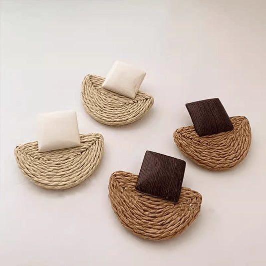 Earwish - Boho Woven Earrings – Unique &amp; Natural