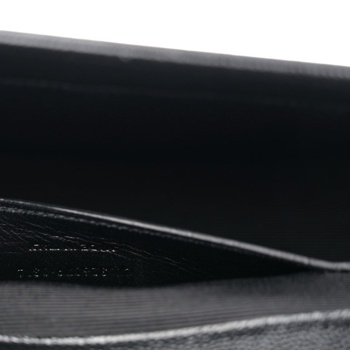 Grain De Poudre Monogram Cassandre Clutch Black