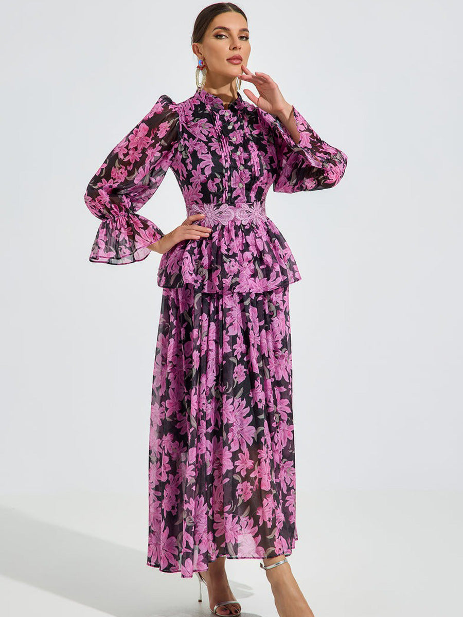 Naomi Midnight Bloom Maxi Dress