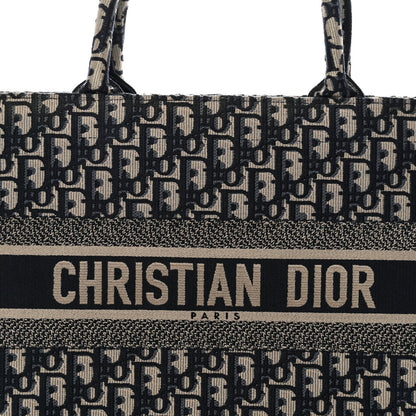 Oblique Medium Book Tote Blue Multicolor