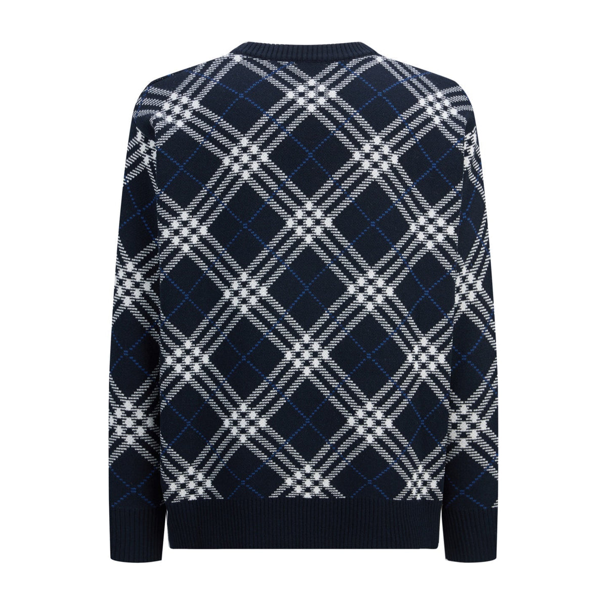 Bur 25 Sweater Navy Blue Wool