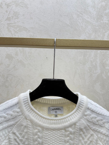 Chanel 2025 Knit Crew Neck Long Sleeve Sweater