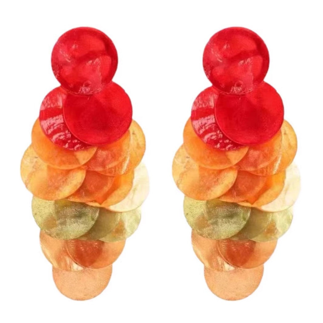 Earwish - Colorful Tassel Earrings - Shine &amp; Beachy