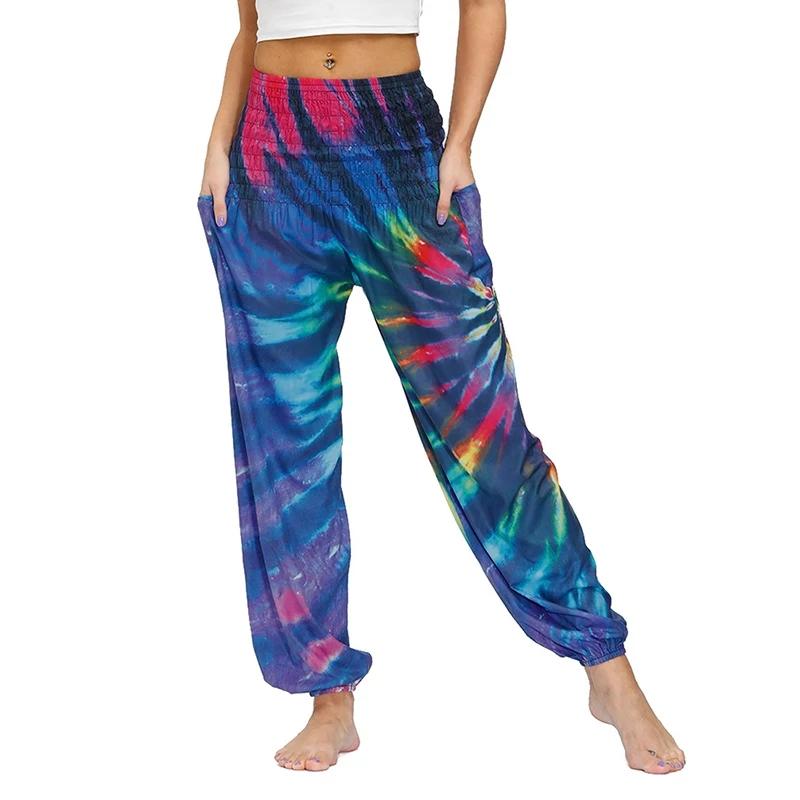 Summer Bohemian Sports Fitness Yoga Pants-2