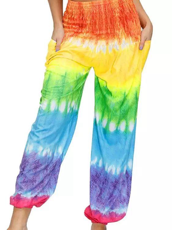 Summer Bohemian Sports Fitness Yoga Pants-1