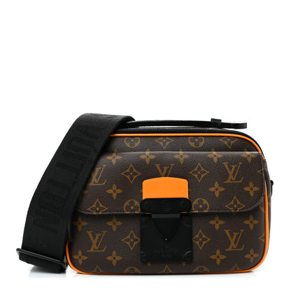 Monogram Macassar S Lock Messenger Yellow