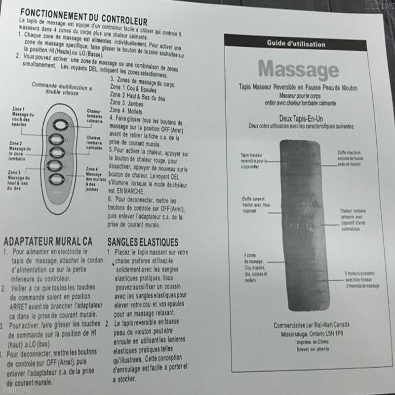 Multi-Function Foldable Massage Cushion
