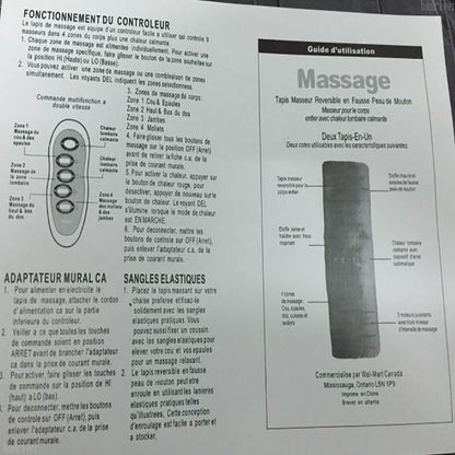 Multi-Function Foldable Massage Cushion
