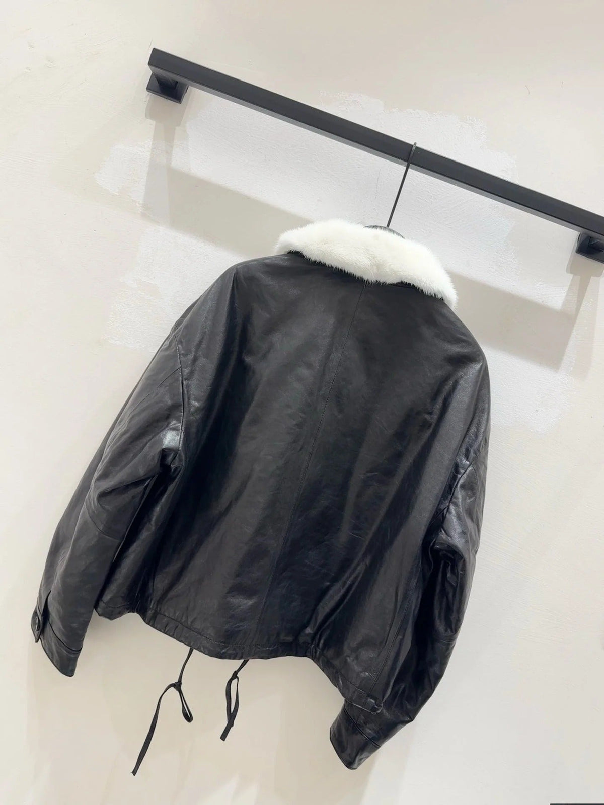 MAX MARA 25S SHEEPSKIN AND MINK FUR COAT 154