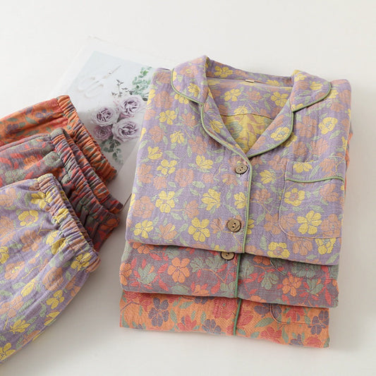 Yojams -  Floral Sleepwear Long-Sleeve Top And Pants Set