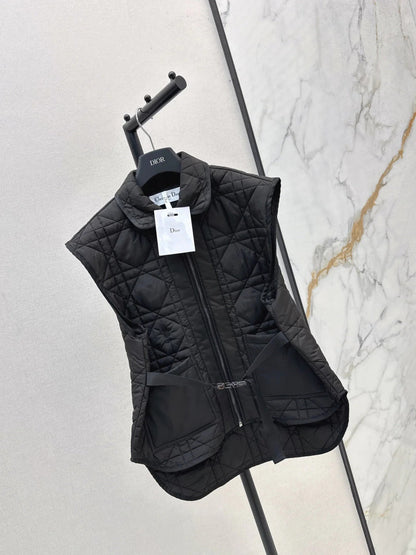 DIOR 25S SLEEVELESS QUILTED VEST 529