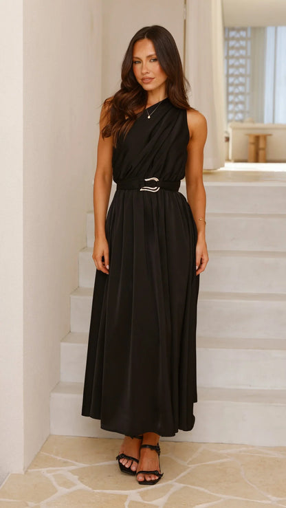 Hadas Maxi Dress - Black