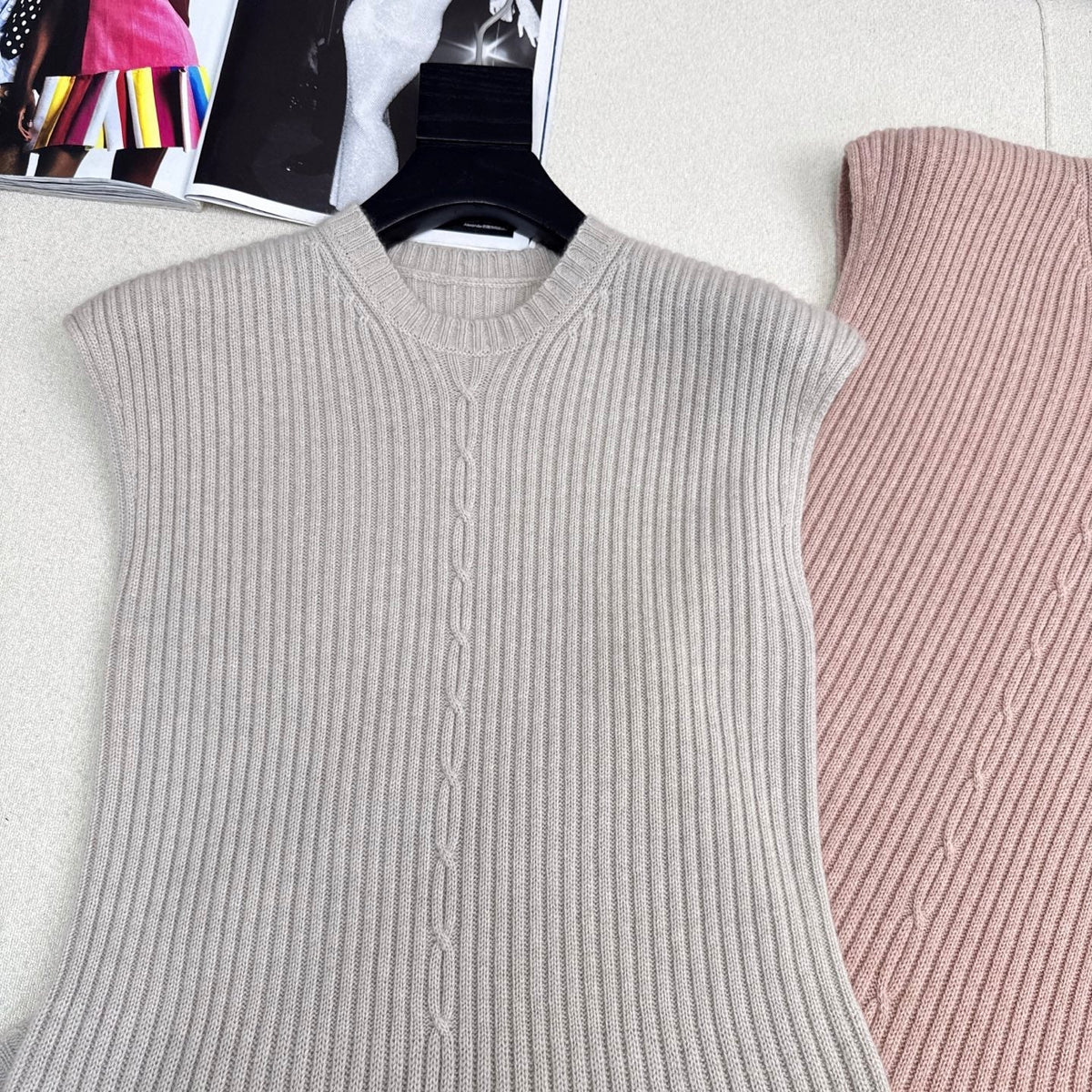 LP 25 Sleeveless Cashmere Dress 302493