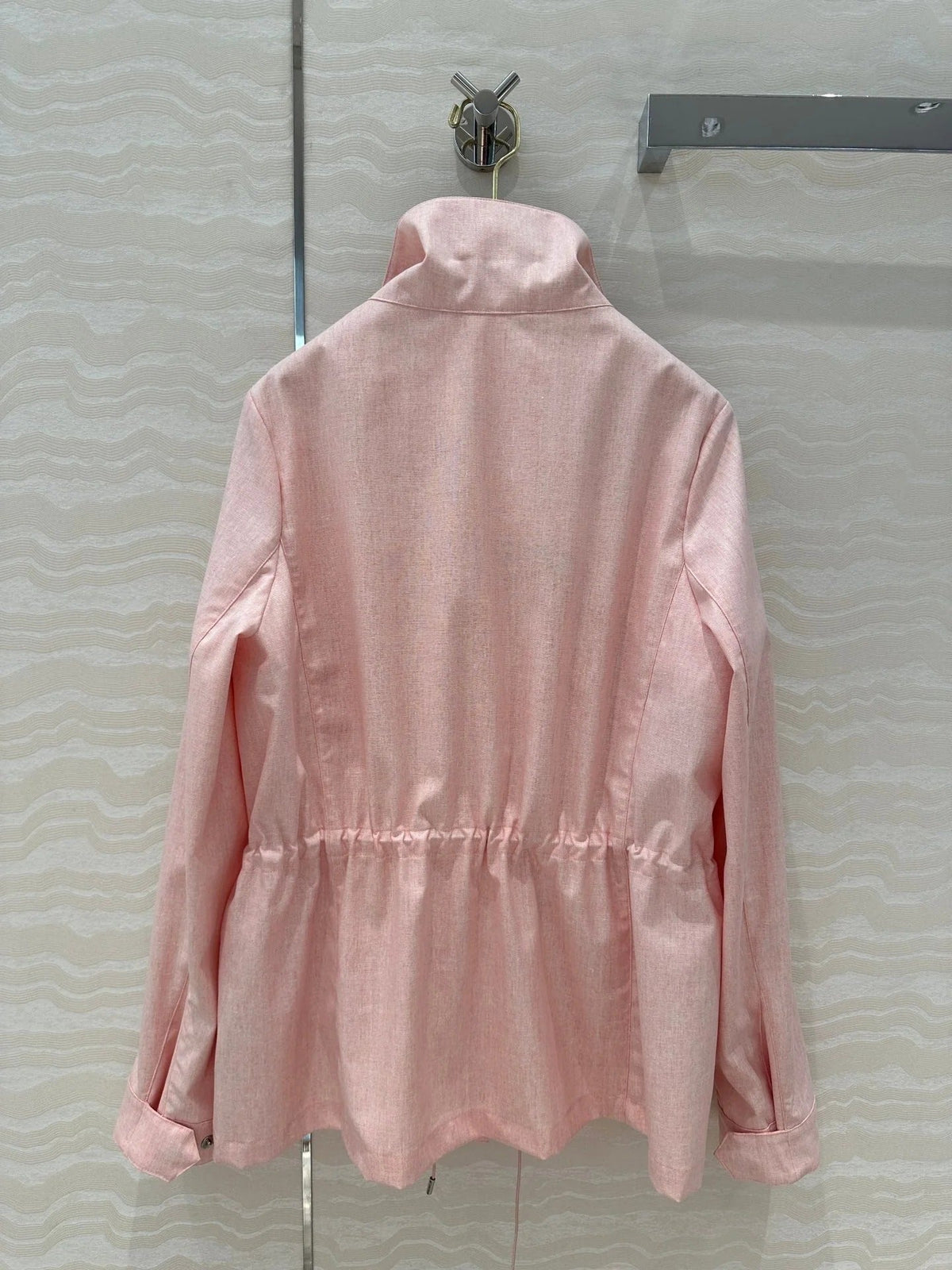 LP CLASSIC STAND-COLLAR LINEN JACKET 265162
