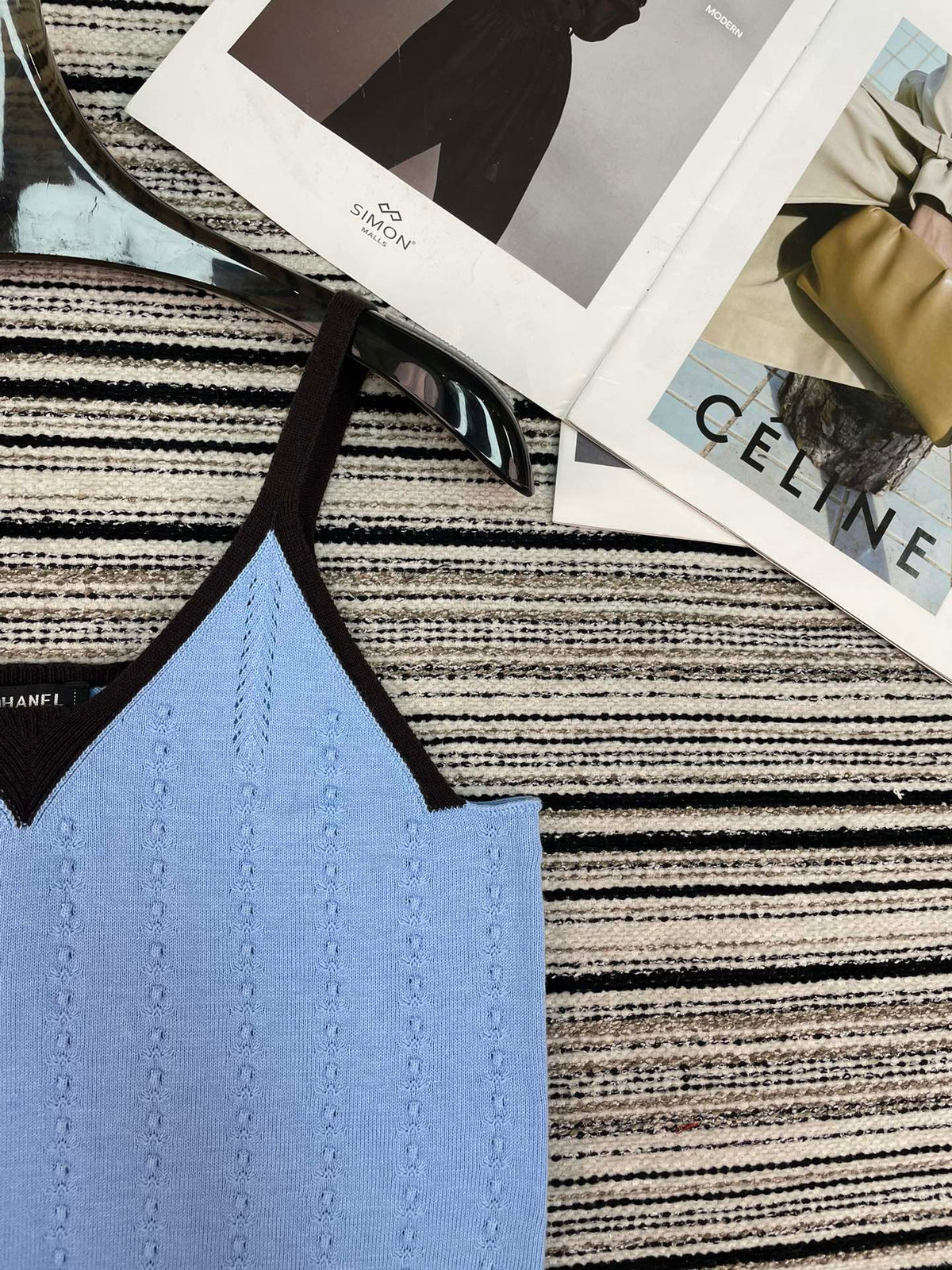Chanel 2026 V-neckline Camisole Cotton
