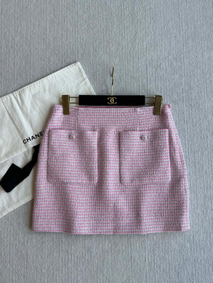 CC 25 Set Tweed Pink Cotton Polyamide