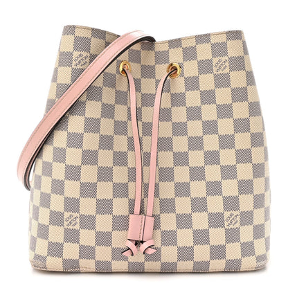 Damier Azur Neonoe MM Eau De Rose