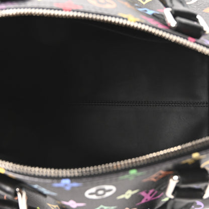 LV X TM Monogram Multicolor Speedy Soft 30 Black