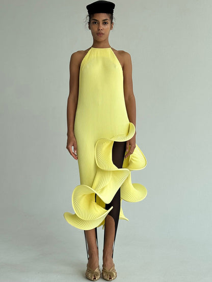Antonella Ruffled Midi Dress