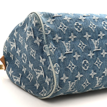 Monogram Denim Neo Speedy Blue