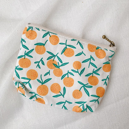 Cosbai - Canvas Printed Coin Purse
