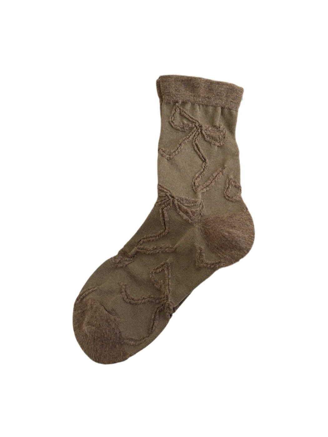 Rufia - Cute Mid-calf Socks with Bow Patterns