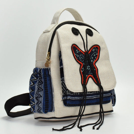 Embroidered Women's Butterfly Bag