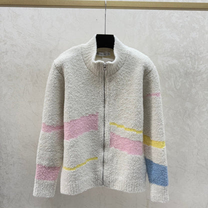 Dior 2025 Jacket White mix Colors Wool
