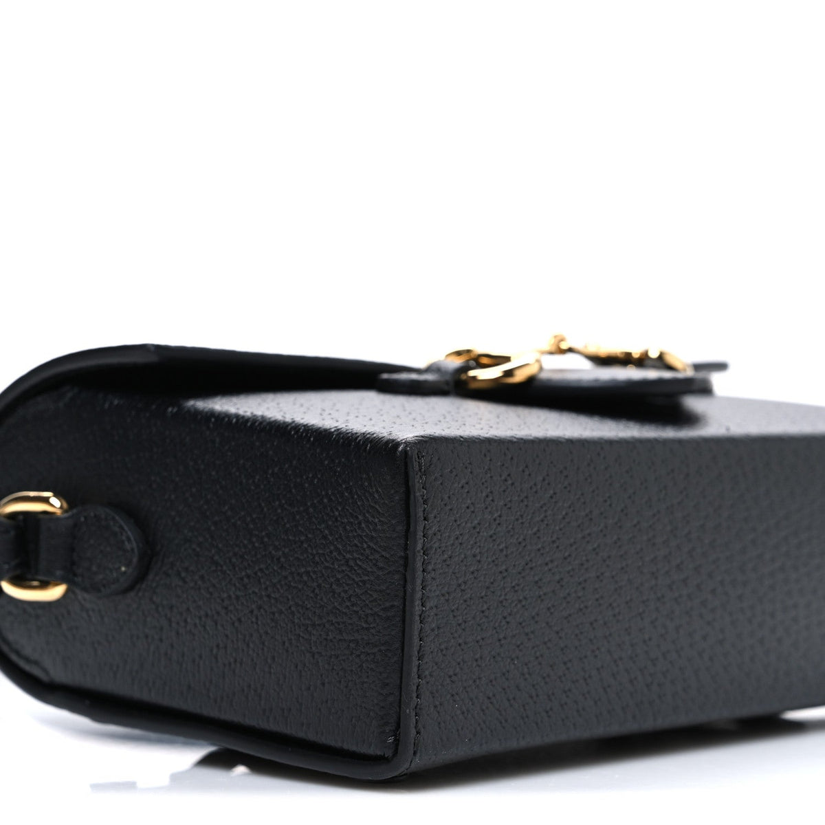 Calfskin Horsebit 1955 Shoulder Bag Black