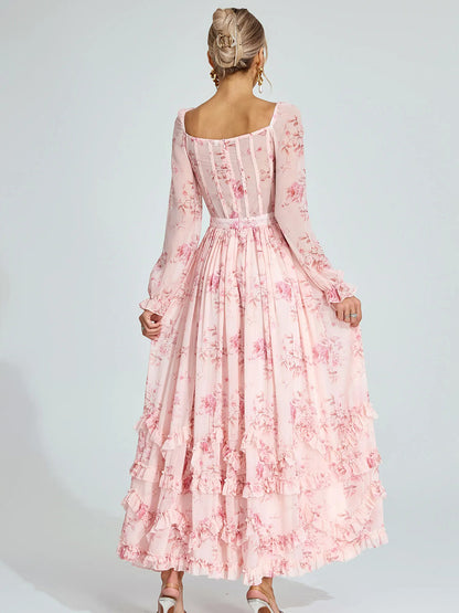 Imelda Maxi Dress In Pink