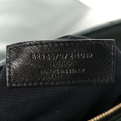 Calfskin Y Quilted Monogram Toy Loulou Crossbody Bag Deep Green