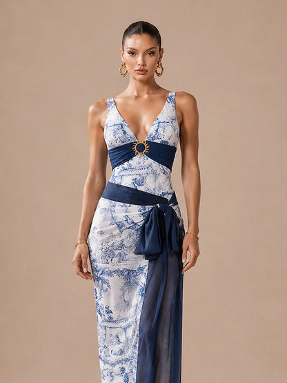 Layla Printed Swimsuit Set