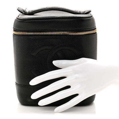 Caviar Vanity Cosmetic Case Black