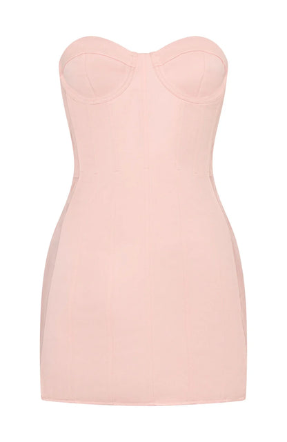 Park Avenue Princess Mini Dress Baby Pink