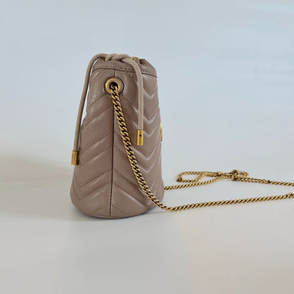 Gucci GG Marmont mini bucket bag